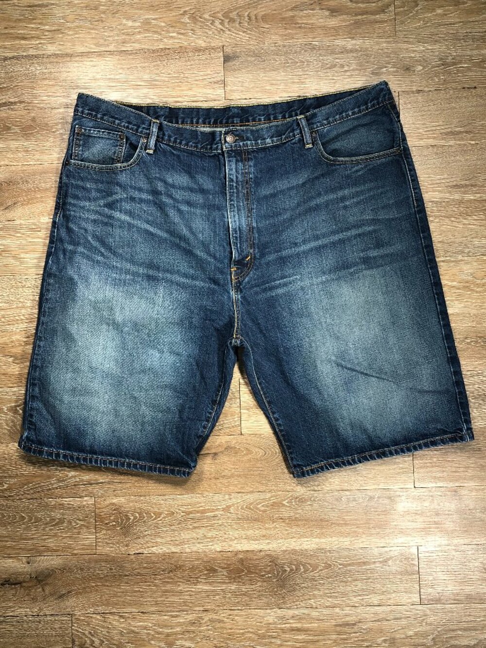Levis 569 Denim Shorts Mens Size 46 Blue Jean Y2K Skater Punk Outdoor Summer Dad